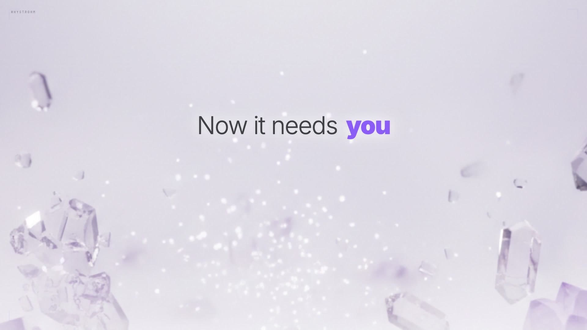 The Engine — WhyStrohm mission video